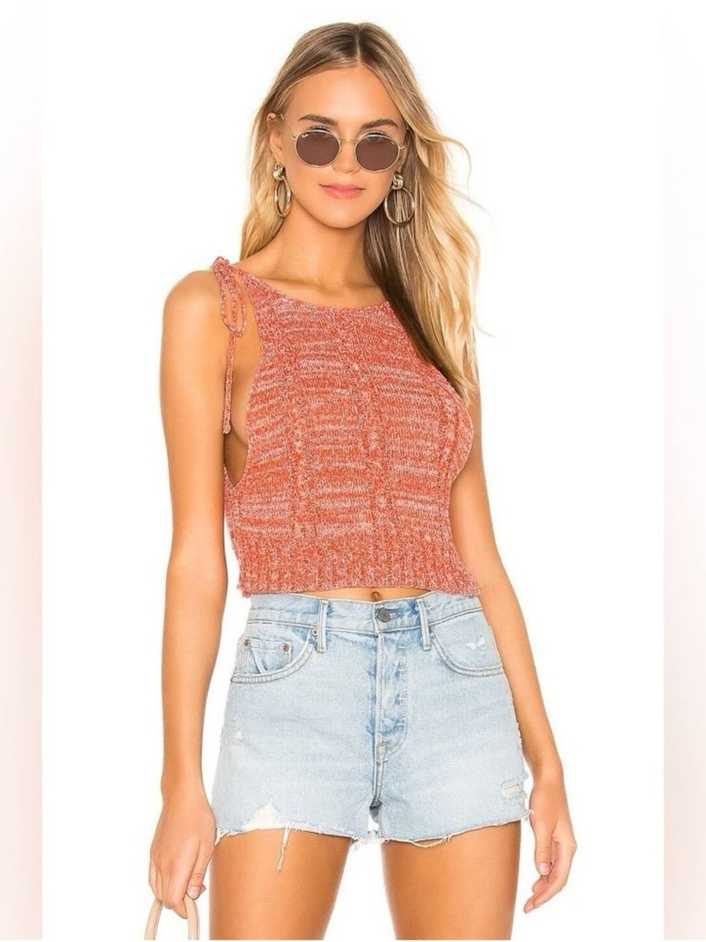 Free People Bombshell Knit Tank Top